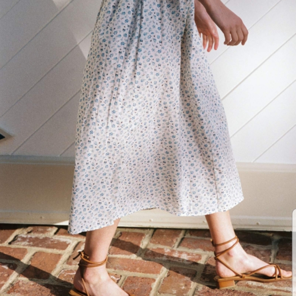 Dawn Dress Bleu Tulips - Picture 4 of 16